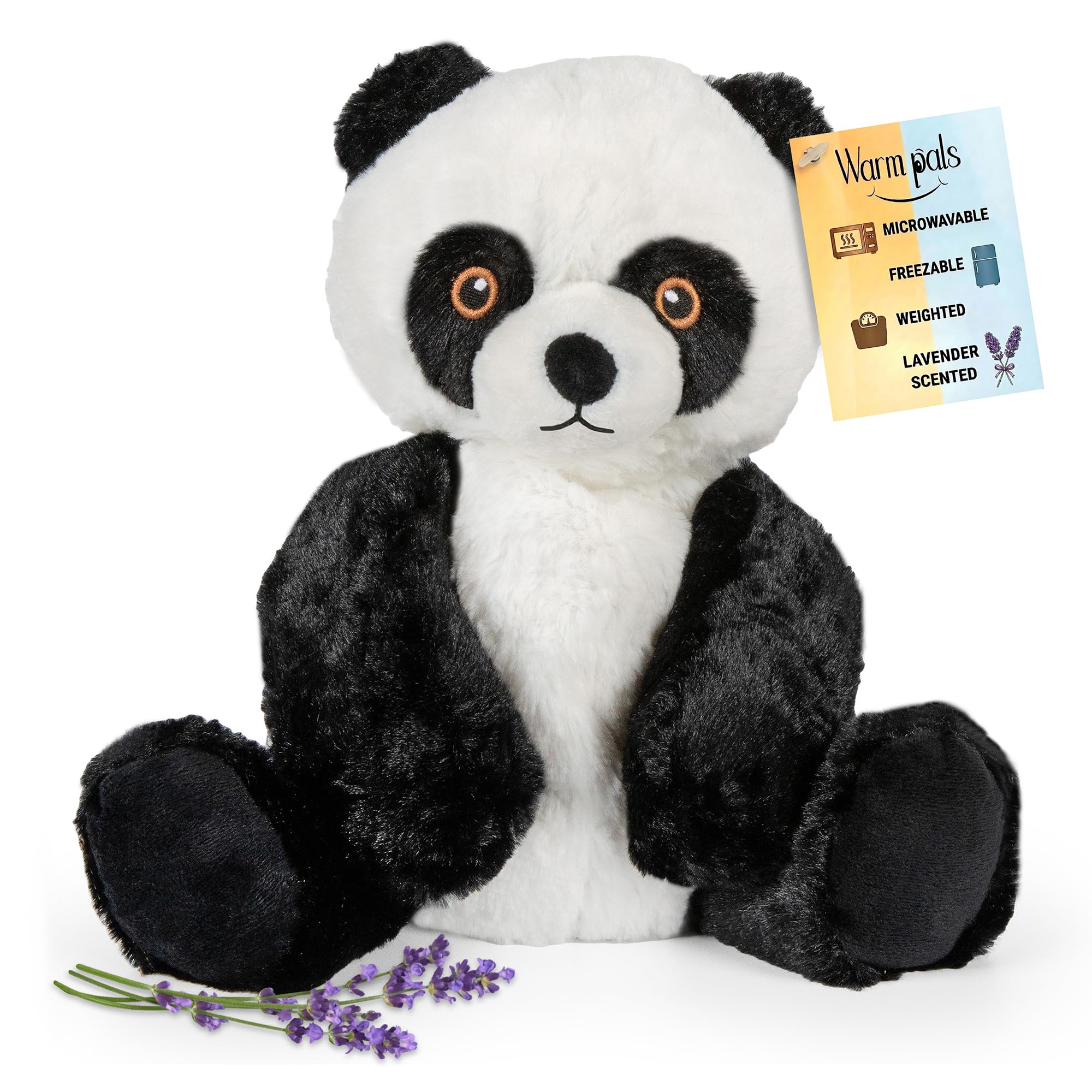 Amazon.com: Bamboo Panda - Microwavable & Weighted Plush Stuffed